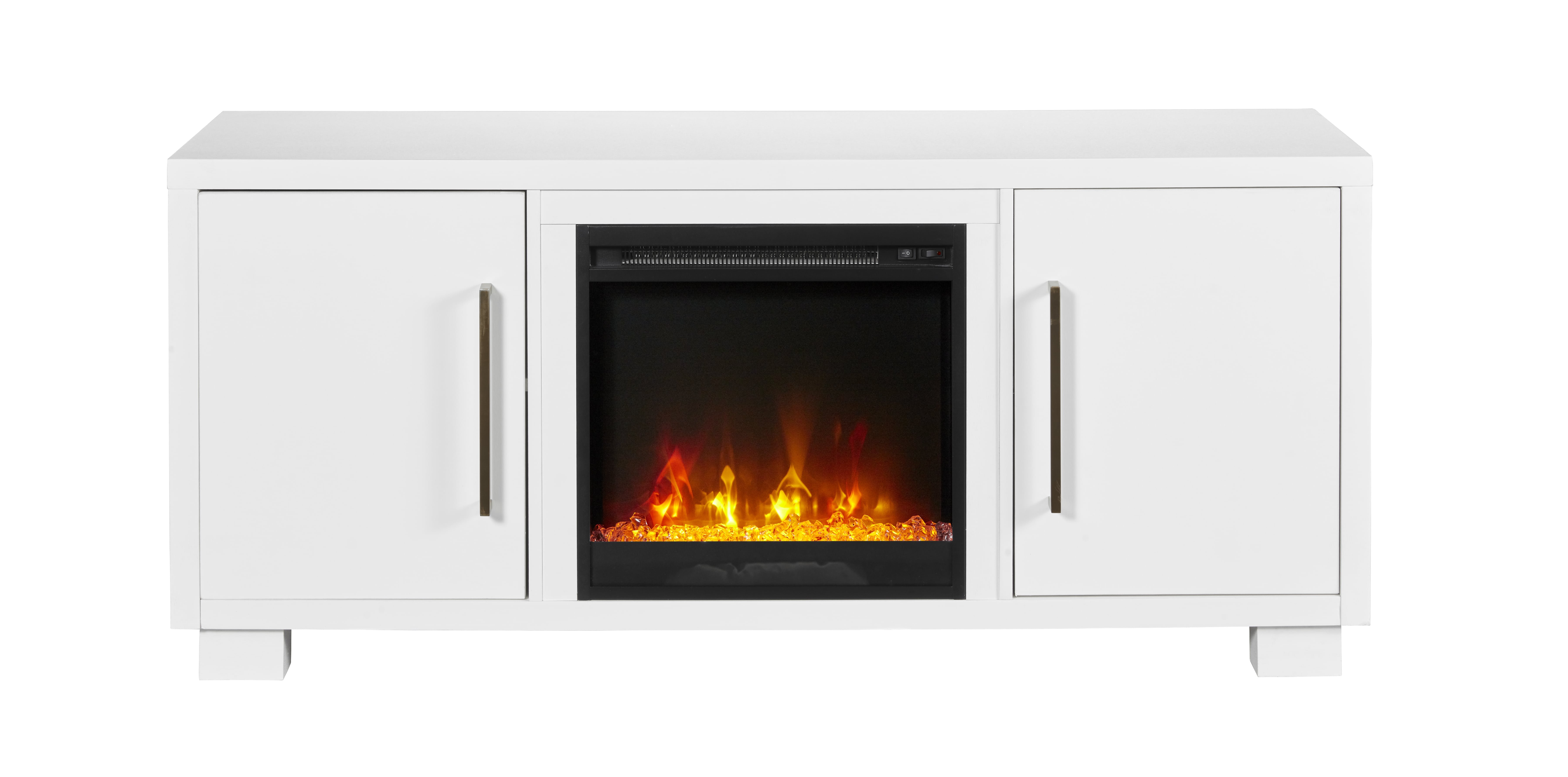 Shelby tv store stand electric fireplace