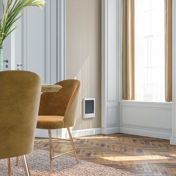 Com-Pak Complete Wall Heater, No Thermostat, White | Cadet